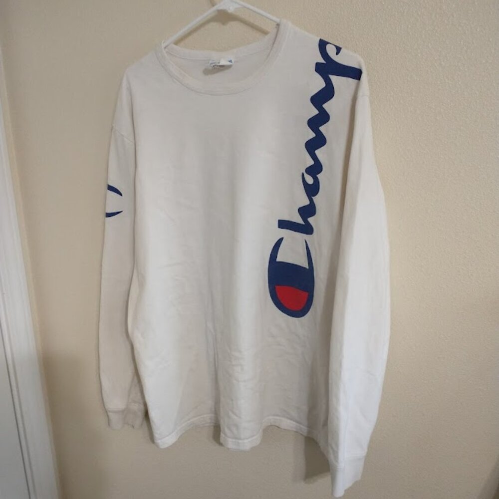 T- Shirt Champion Heritage Men's Long Sleeve T-Shirt (X-Large)